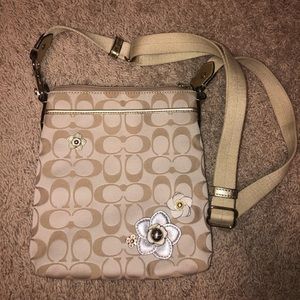 Coach cross body purse